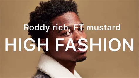 high fashion like goyard lyrics|Roddy Ricch – High Fashion Lyrics .